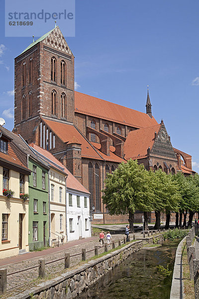 St. Nikolai  Wismar  Mecklenburg-Vorpommern  Deutschland  Europa