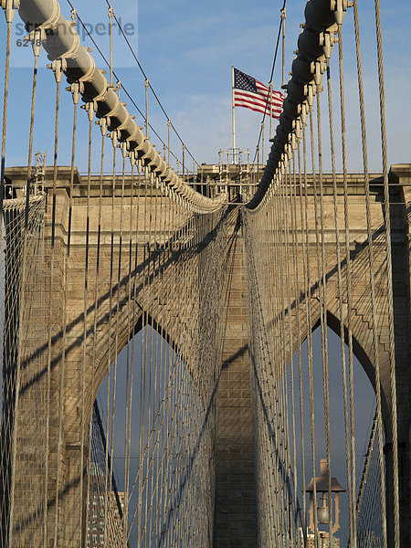 Brooklyn Bridge  Manhattan  New York City  USA  Nordamerika  Amerika