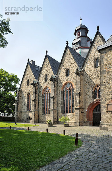 Gotische Markuskirche  Basilika  Butzbach  Hessen  Deutschland  Europa