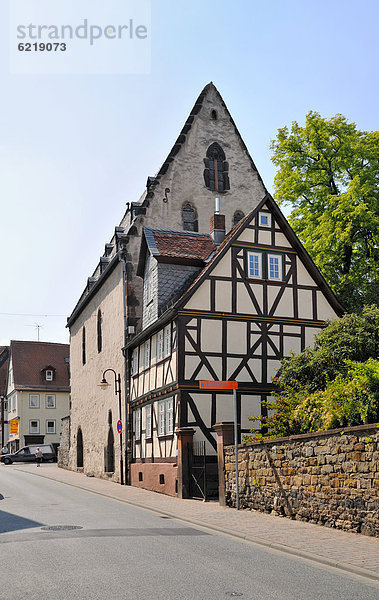 Europa Fachwerkhaus Butzbach Deutschland Hessen