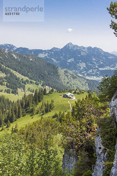 Europa Alpen Bayern Deutschland Mangfallgebirge