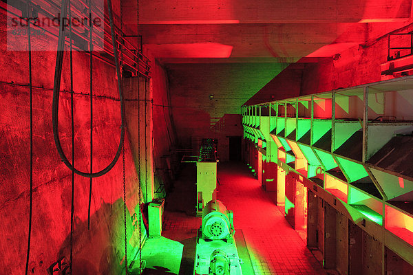 Bunker im Landschaftspark Nord  Duisburg  Deutschland