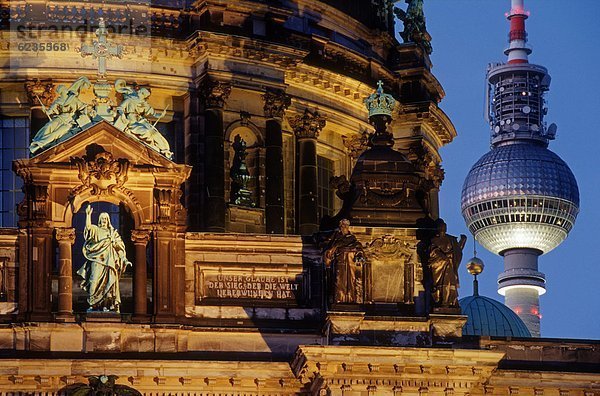 Berliner Dom und Fernsehturm  Deutschland