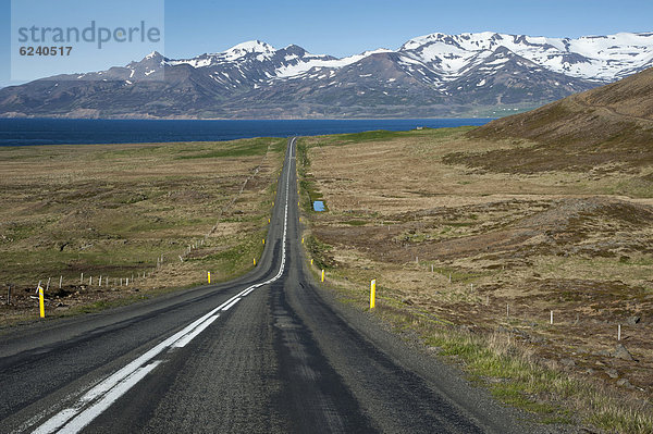 Küstenstraße  Halbinsel Tröllskagi  Nor_urland vestra  Nordwest-Island  Island  Europa