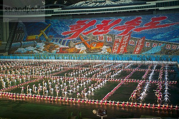 Tänzer  Festival  Akrobat  Asien  Nordkorea