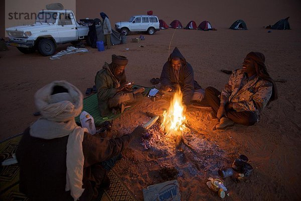 Nordafrika  Wüste  camping  Düne  Afrika  Fezzan  Libyen
