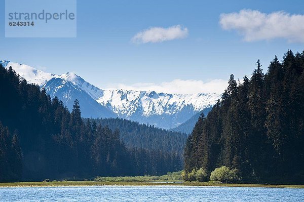 Vereinigte Staaten von Amerika  USA  Fluss  Nordamerika  Landschaft  Alaska  Bucht