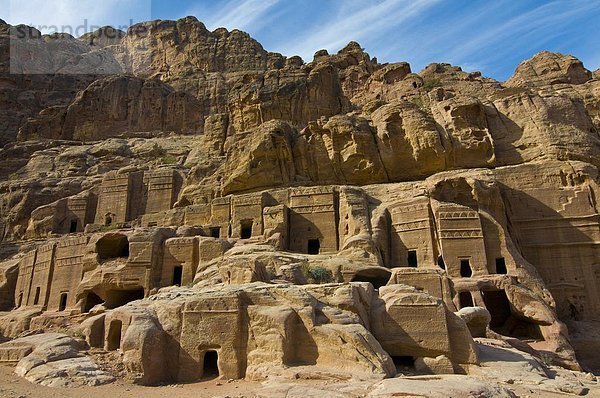 Großstadt  Naher Osten  UNESCO-Welterbe  Katakombe  alt  Petra