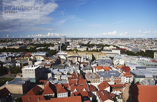 Europa  Stadt  Hintergrund  Ansicht  Riga  Hauptstadt  Lettland  neu  alt