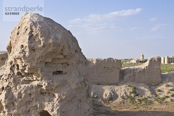 Stadtmauer  Großstadt  UNESCO-Welterbe  antik  Asien  Zentralasien