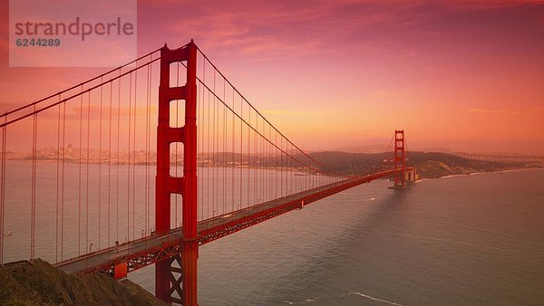Amerika Nordamerika Verbindung Kalifornien Golden Gate Bridge San Francisco