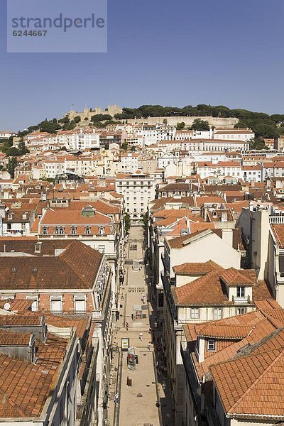 Fliesenboden  Lissabon  Hauptstadt  Dach  Europa  Palast  Schloß  Schlösser  rennen  Mittelpunkt  Baixa  Ortsteil  Portugal
