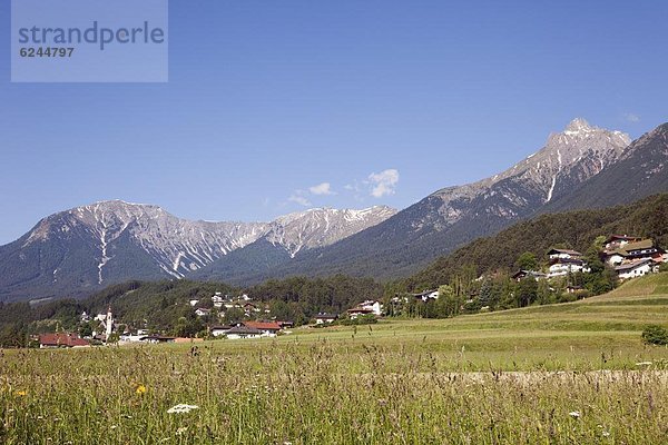 Europa  Sommer  Tal  Alpen  Österreich  Tirol