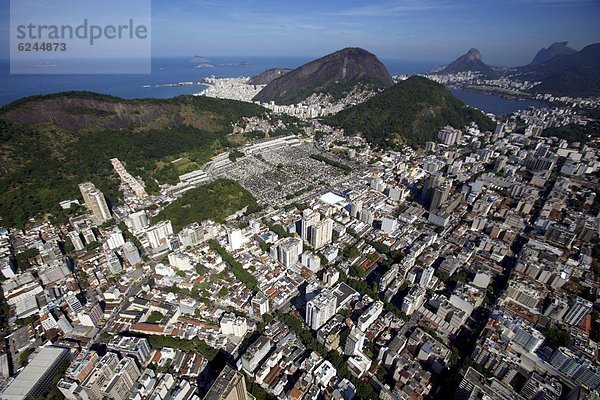 über  Ansicht  Hubschrauber  Brasilien  Rio de Janeiro  Südamerika