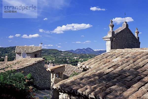 Frankreich Europa über Stadt Ansicht Provence - Alpes-Cote d Azur Vaucluse