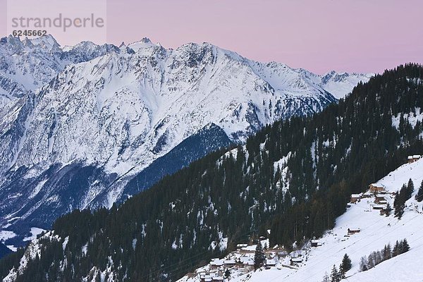 Europa  Verbier  Berner Alpen  Schweiz