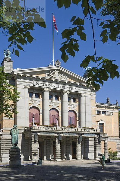 Oslo  Hauptstadt  Europa  Skulptur  Norwegen  Skandinavien