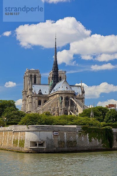 Paris  Hauptstadt  Frankreich  Europa  Fluss  Kathedrale  Seine