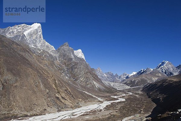 Tal  Geographie  Himalaya  Mount Everest  Sagarmatha  Asien  Nepal