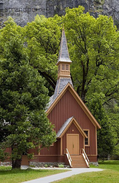 Vereinigte Staaten von Amerika USA Geschichte Kirche Gemeinschaft Nordamerika Yosemite Nationalpark UNESCO-Welterbe Kalifornien Kapelle