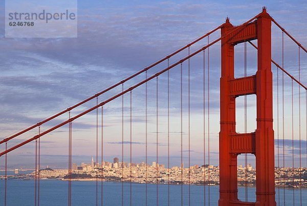 Amerika nehmen Sonnenuntergang Großstadt Hintergrund Nordamerika Verbindung Kalifornien Marin County San Francisco