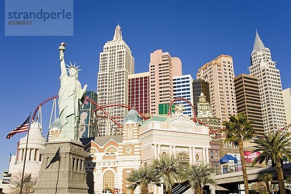 New York New York Hotel und Casino  Las Vegas  Nevada  Vereinigte Staaten von Amerika  Nordamerika