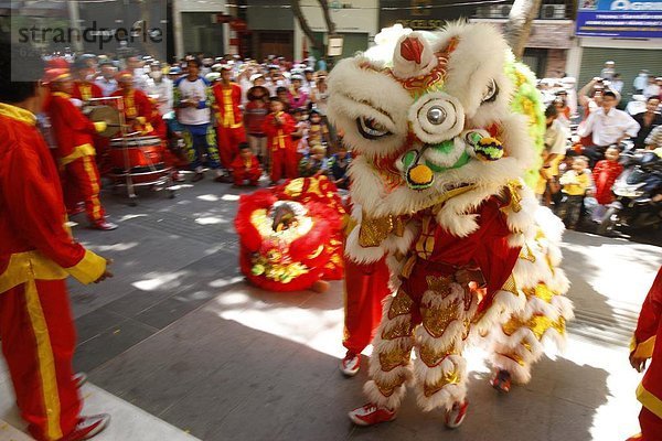 Südostasien  Asien  Chinesisches Neujahr  Ho-Chi-Minh-Stadt