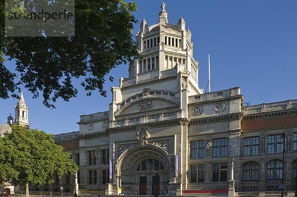 Das Victoria und Albert Museum  South Kensington  London  England  Großbritannien  Europa