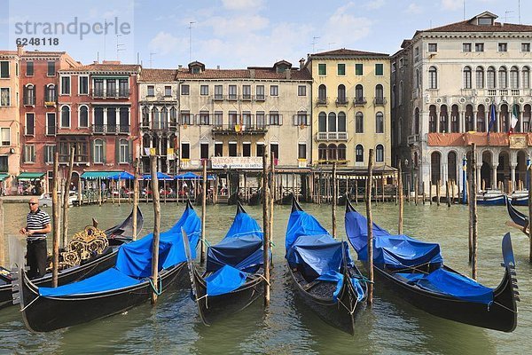 Canal Grande  Venedig  UNESCO World Heritage Site  Veneto  Italien  Europa