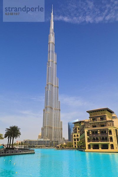 Burj Khalifa  der größte Mann Struktur in der Welt gemacht 828 Meter  Downtown Dubai  Dubai  Vereinigte Arabische Emirate  Naher Osten