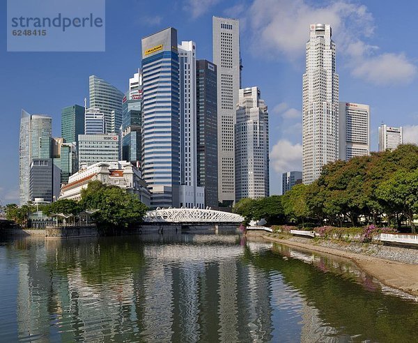 Großstadt  Fluss  Südostasien  Asien  Singapur