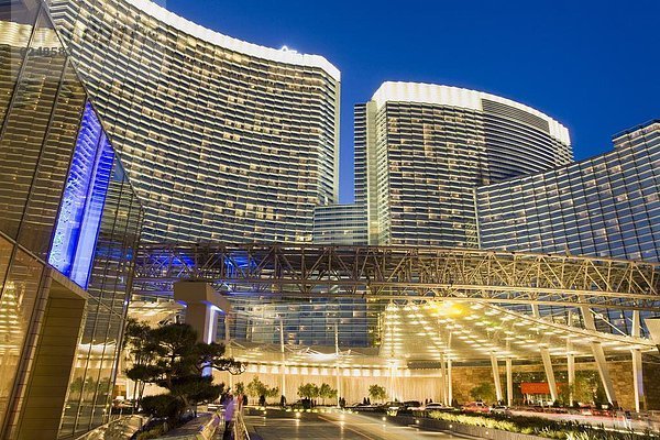 Aria Casino im CityCenter  Las Vegas  Nevada  Vereinigte Staaten von Amerika  Nordamerika
