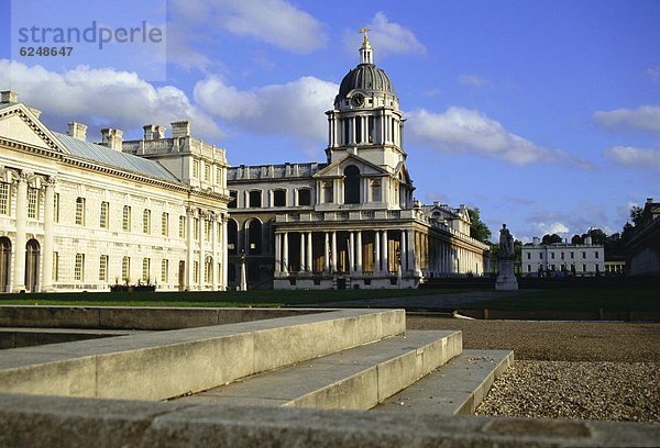 Royal Naval College  Greenwich  UNESCO Weltkulturerbe  London  England  Großbritannien  Europa