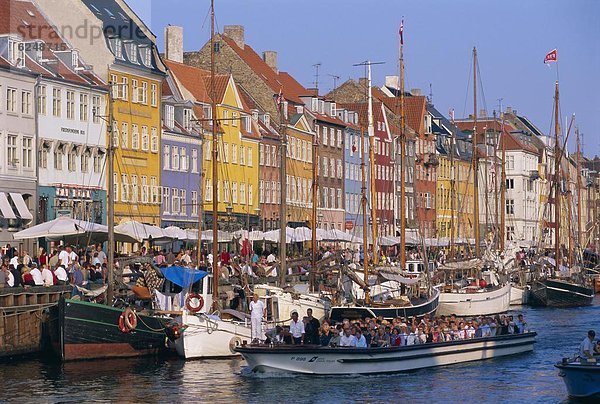 Europa Ufer Restaurant Dänemark Kopenhagen Hauptstadt Zimmer Nyhavn Skandinavien