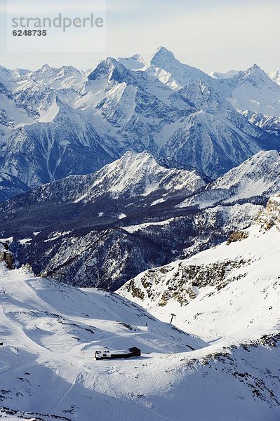 Landschaftlich schön  landschaftlich reizvoll  Europa  Berg  Urlaub  Ski  Breuil-Cervinia  Alpen  Italien