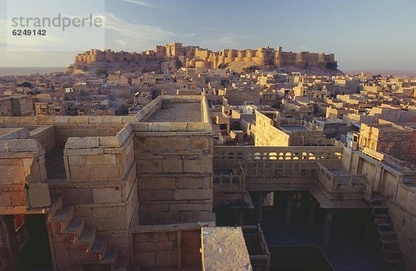 bauen Menschliche Taille Menschliche Taillen Indien Jaisalmer Rajasthan