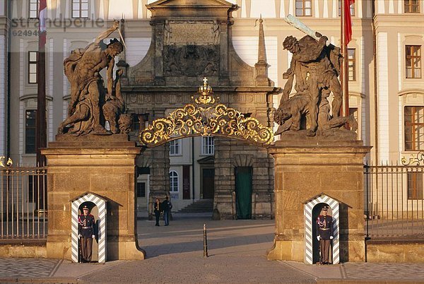 Prag  Hauptstadt  Europa  Tschechische Republik  Tschechien  Prager Burg