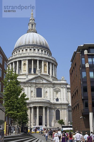 St. Pauls Cathedral  London  England  Vereinigtes Königreich  Europa