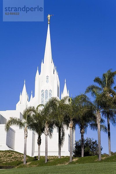 Mormonen Tempel in La Jolla  San Diego County  California  Vereinigte Staaten von Amerika  Nordamerika