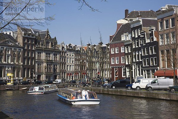 Amsterdam Hauptstadt Europa Niederlande Herengracht