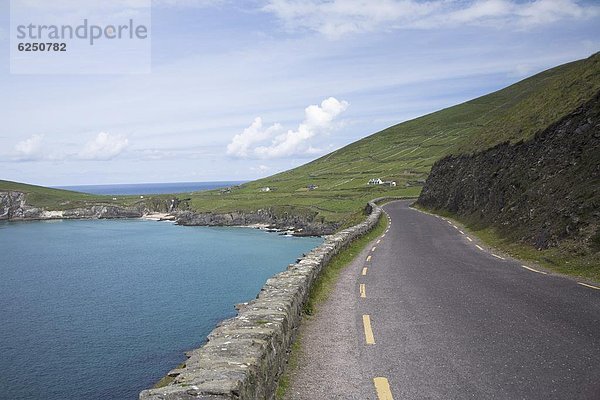 Europa  Straße  Küste  vorwärts  Sehenswürdigkeit  Kerry County  Dingle  Halbinsel