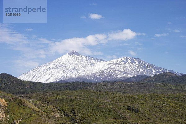 Mount Teide  Teneriffa  Kanarische Inseln  Spanien  Europa