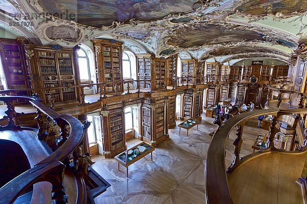 Europa  Bibliotheksgebäude  Behälter  Kollektion  Schweiz
