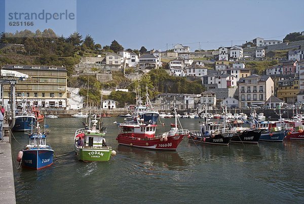 Europa  Luarca  Spanien