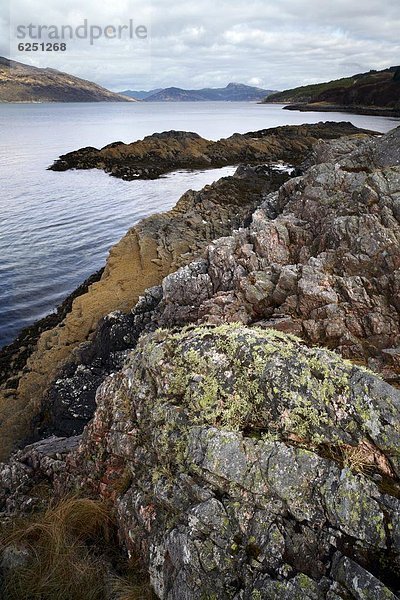 Europa  Fotografie  nehmen  Großbritannien  Insel  Ansicht  vorwärts  Geräusch  links  Schottland  Skye