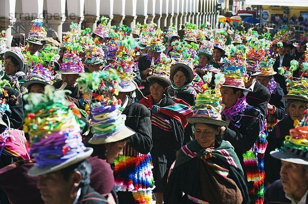 Anata Andina Harvest Festival  Karneval  Oruro  Bolivien  Südamerika
