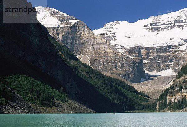 Wasser  See  Nordamerika  Ansicht  Berg  Banff Nationalpark  UNESCO-Welterbe  Alberta  Kanada  Smaragd