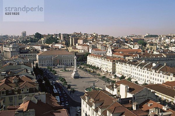 Lissabon  Hauptstadt  Europa  Infusion  Quadrat  Quadrate  quadratisch  quadratisches  quadratischer  Portugal  Rossio  Praça de D. Pedro IV