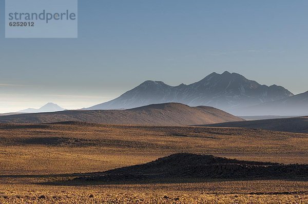 Sonnenaufgang  Atacama  Chile  Südamerika