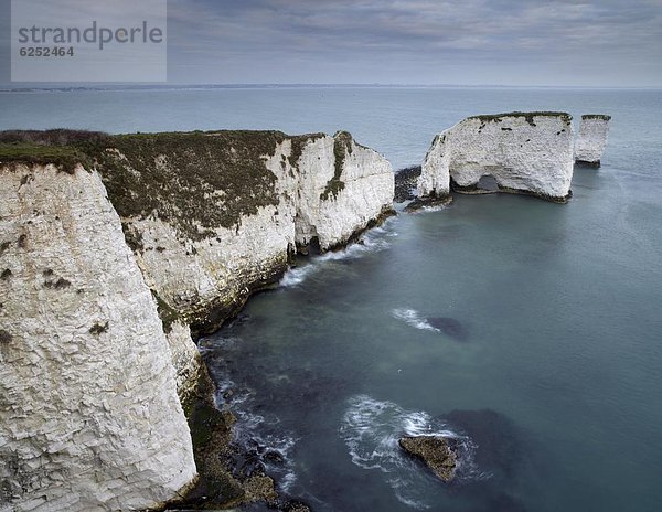 Stapel  Felsbrocken  Europa  Schönheit  Großbritannien  Steilküste  Meer  UNESCO-Welterbe  Dorset  England  alt